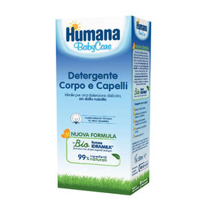 Humana - Baby care detergente corpo&capelli 300 ml