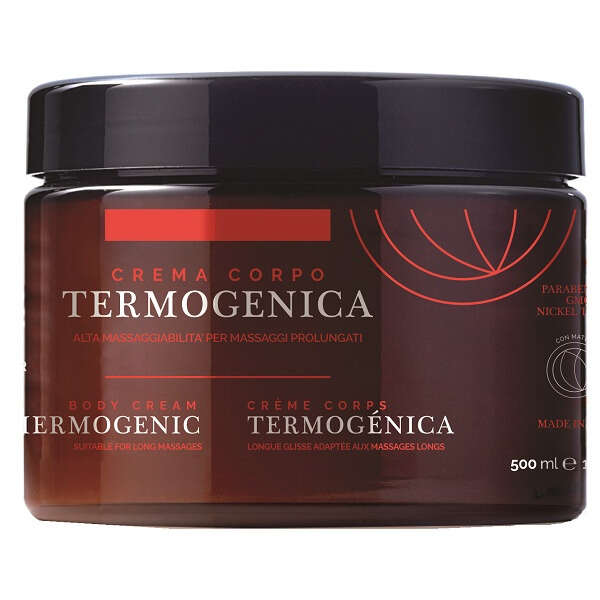 Crema corpo termogenica - Ischia spa massage crema per massaggi termogenica 500 ml