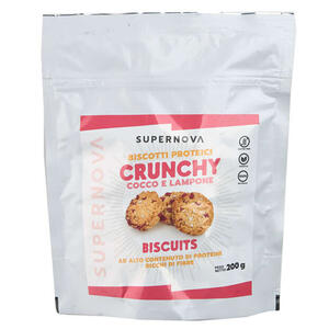 Supernova - Crunchy biscuits lampone e cocco 200 g