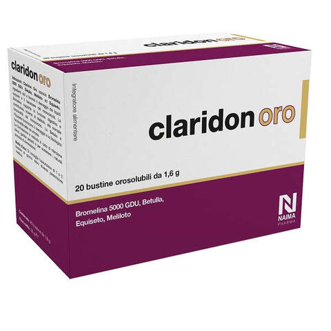 Claridon oro - 20 bustine orosolubili da 1,6 g