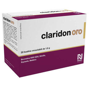 Claridon oro - 20 bustine orosolubili da 1,6 g