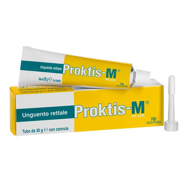 Farma derma - Unguento rettale proktis/m plus 30g con cannula