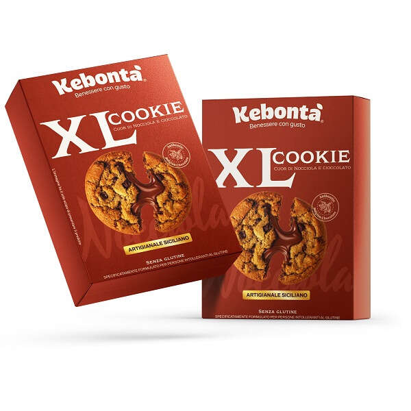 Kebonta - ' cookie xl cuor di nocciola 4x50 g
