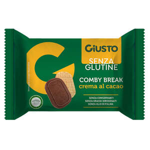 Giusto - Senza glutine comby break crema cacao 26 g