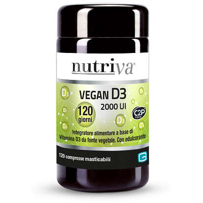 Nutriva - Vegan d3 120 compresse