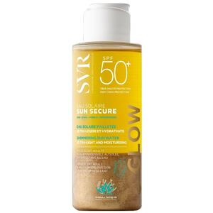 Svr spf 50+ eau solaire sun secure glow - Sun secure eau solaire glow spf50+ acqua solare brillantini ultra leggera e idratante 100 ml