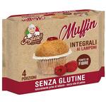 Gaia - Inglese muffin integrali farciti al lampone 4 pezzi da 40 g