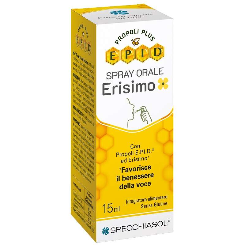 Epid - Spray orosolubile erisimo 15 ml