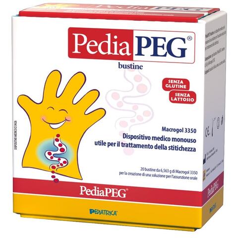 Pediapeg - 20 bustine senza glutine e lattosio