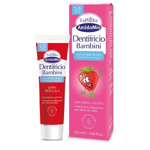 Euphidra - Amidomio dentifricio fragola 1-5 anni 50 ml