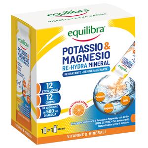 Equilibra - Potassio & magnesio re hydra mineral 12 stick