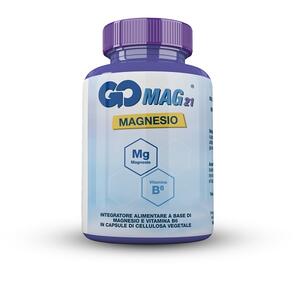 Gomag21 - Magnesio 60 capsule 720 mg senza glutine senza lattosio