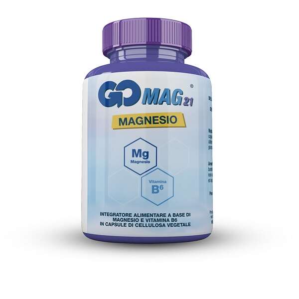 Gomag21 - Magnesio 60 capsule 720 mg senza glutine senza lattosio