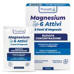 Pharmalife research - Magnesium 6 attivi 20 bustine senza glutine
