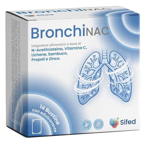 Bronchinac - 14 bustine con edulcorante