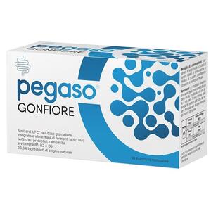 Pegaso gonfiore - 10 flaconcini da 10 ml senza glutine naturalmente privo di lattosio