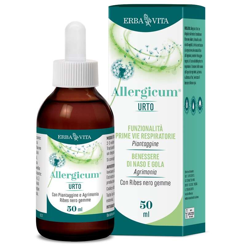 Erba vita - Allergicum urto gocce 50 ml