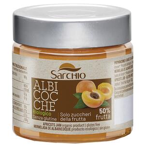 Sarchio - Composta di albicocche biologico senza glutine 250 g