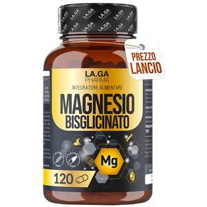 La.ga pharma - Laga pharma magnesio bisglicinato 120 capsule