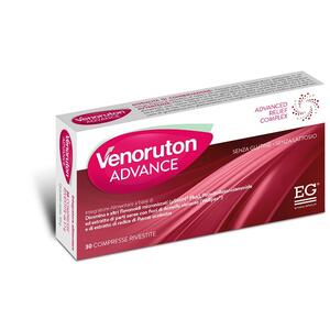 Venoruton - Advance 30 compresse rivestite da 1,1 g senza glutine senza lattosio