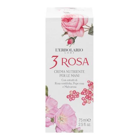 L'erbolario - 3 ROSA CREMA NUTRIENTE MANI