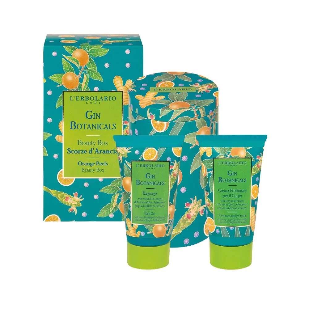 L'erbolario - GIN BOTANICALS BEAUTY BOX Scorze d'Arancia