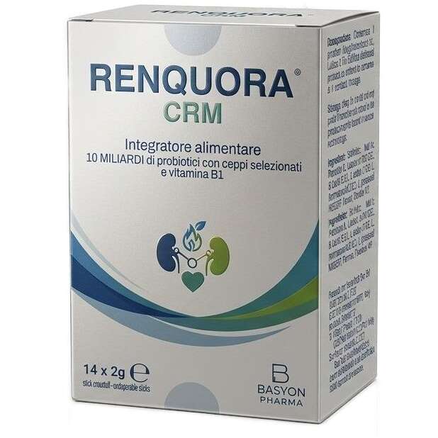 Basyon pharma - Renquora crm 14 stickpack da 2 g senza glutine e lattosio