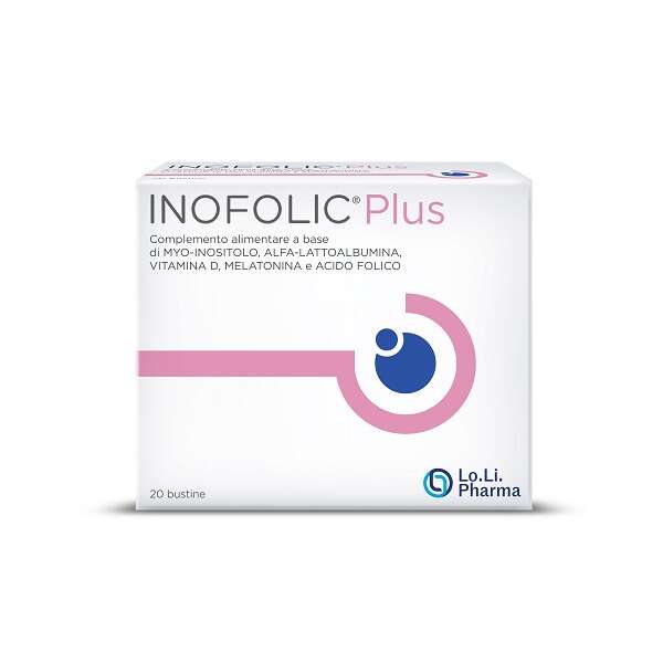 Inofolic plus - 20 bustine da 2,125 g senza glutine