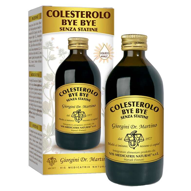 Giorgini - Colesterolo bye bye senza statine liquido analcolico 200 ml