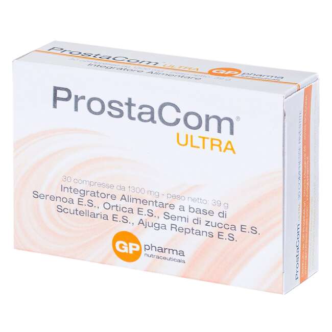 Gp nutraceuticals - Prostacom ultra 30 compresse da 1300 mg senza zuccheri aggiunti