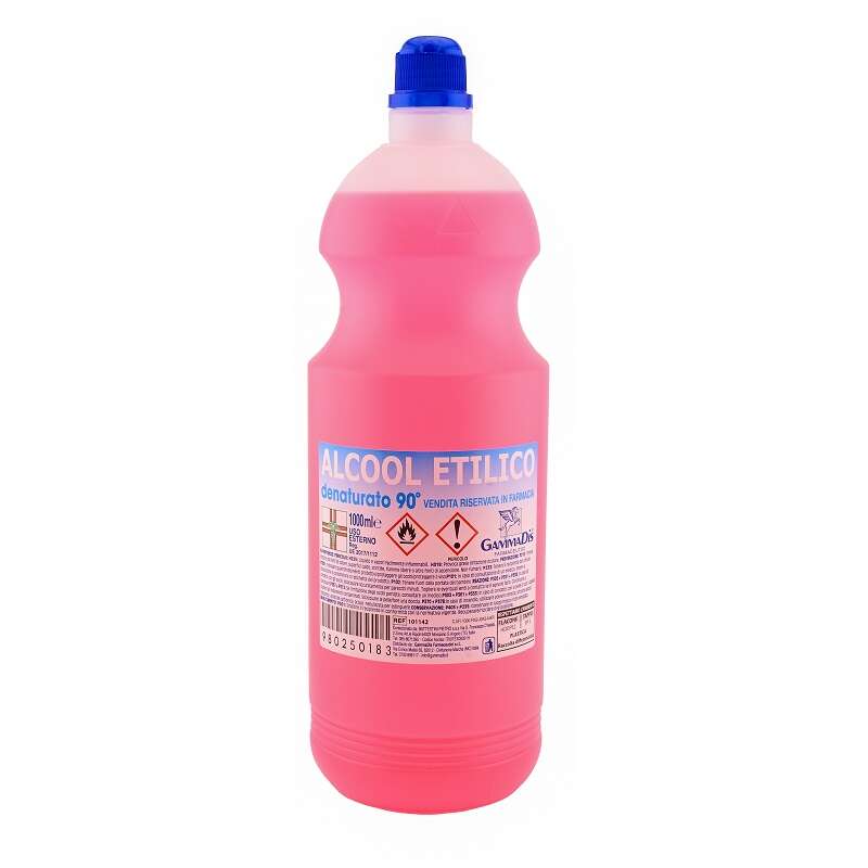 Gammadis - Alcool etilico denaturato 90 gradi 1 litro