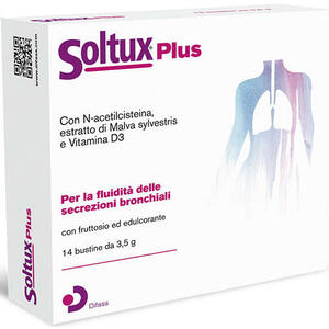 Difass - Soltux plus 14 buste da 3,5 g