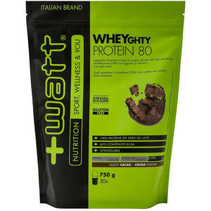 + watt - Wheyghty protein 80 cacao doypack 750 g