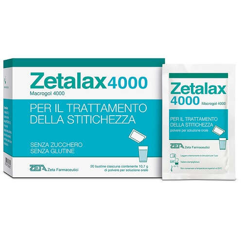 Zeta farmaceutici - Zetalax 4000 20 bustine da 10,7 g