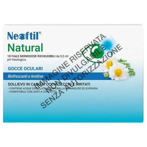 Laboratorio della farmacia - Neoftil natural 10 fiale monodose richiudibili da 0,5ml