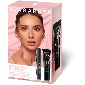 Evagarden - Fantastica bestseller kit crema viso colorata 30 ml + siero ciglia 9 ml