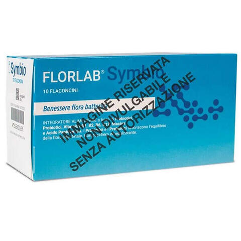 Laboratorio della farmacia - Florlab symbio new 10 flaconcini