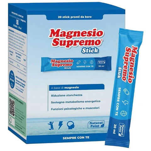 Natural point - Magnesio supremo 20 stick da 20 ml