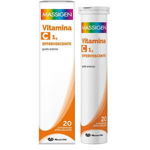 Massigen - Vitamina c 1g effervescente 20 compresse