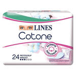 Cotone bio salvaslip ripiegati 24 pezzi