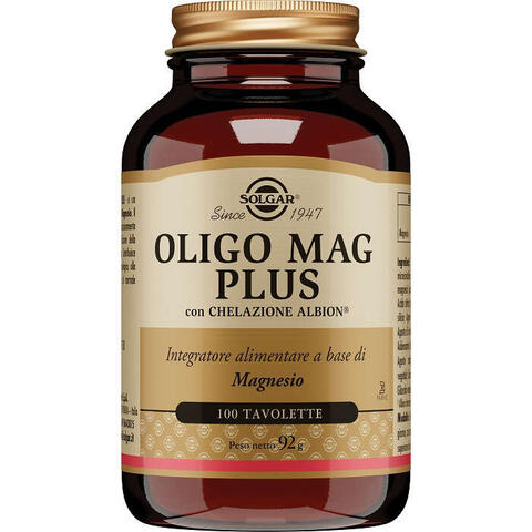 Solgar - Oligo mag plus 100 tavolette