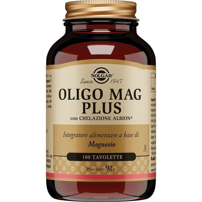 Solgar - Oligo mag plus 100 tavolette