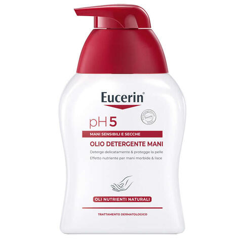 Eucerin - Ph5 olio detergente mani secche e screpolate 250 ml
