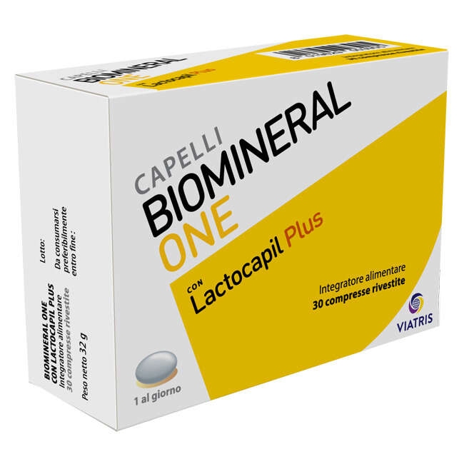 Biomineral - One lactocapil plus 30 compresse