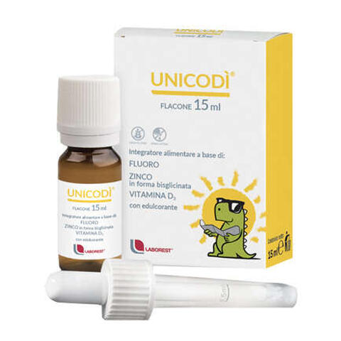 Uriach - Unicodi' 15 ml fluoro zinco vitamina d3