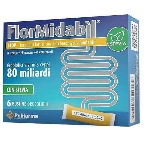 Flormidabil - Stop 6 bustine con stevia
