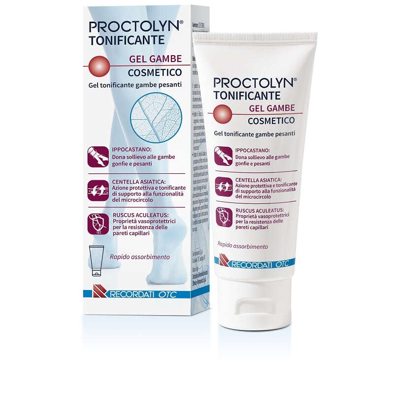 Gel gambe cosmetico - Proctolyn tonificante gel gambe 100 ml