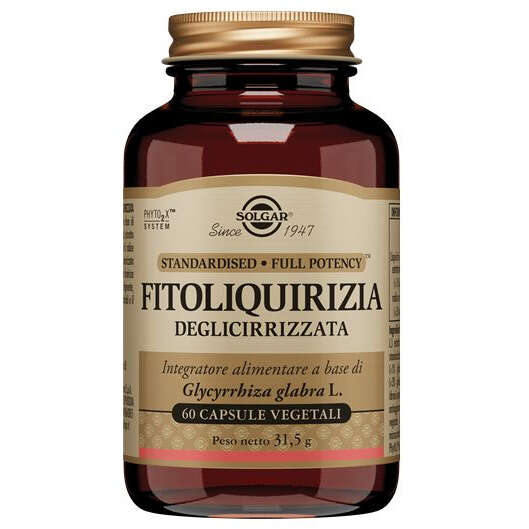Solgar - Fitoliquirizia deglicirizzata 60 capsule vegetali