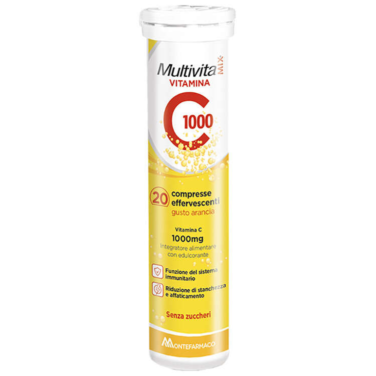 Multivitaminix - Multivitamix vit c 1000 20 compresse effervescenti