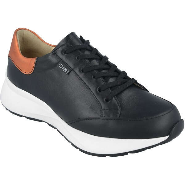Natural look - Calzatura ortopedica finncomfort caseres schwarz/arancia nappaseda/diesel 4